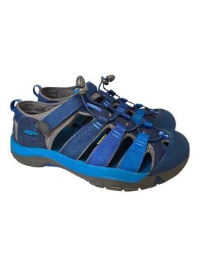 Keen Newport H2 Youth Size 6 Blue Opal/Vibrant Blue Sandals Hiking Water Shoes